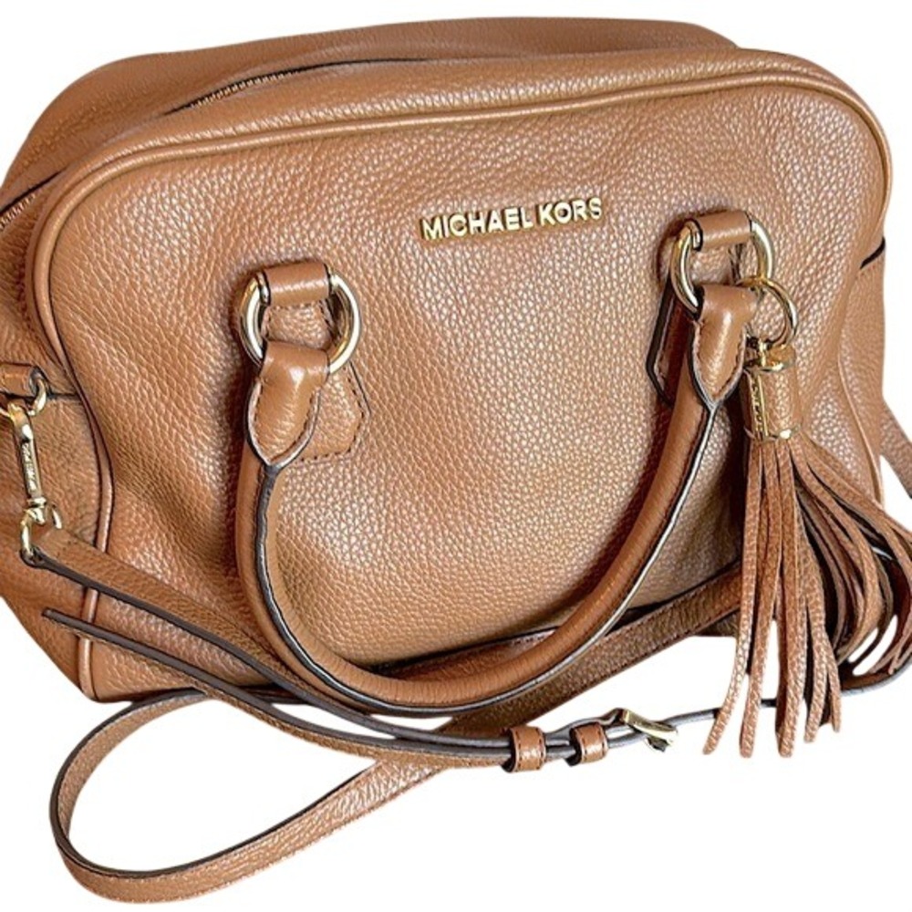 Michael Kors Bedford Tassel Satchel Bag Authentic